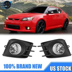 Holi Motor 704771224411 For 2011 2012 2013 Scion Tc Fog Lights Driving Bumper Lamps With Wiring Switch Kit