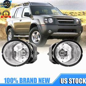Holi Motor 794590998921 Pair Fog Lights For 2000 2001 2002 2003 2004 Nissan Frontier Xterra Bumper Lamps