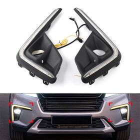 Hukyu 550737680018 Daytime Running Light Fog Lamp Turn Signal For Honda Br-vbrv 2022-2023