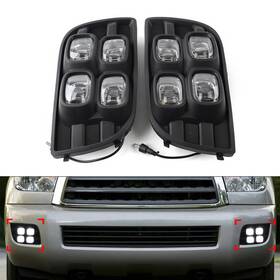 Hukyu 550738515159 Led Daytime Running Light Fog Lamp Turn Signal For Toyota Sequoia