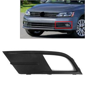5c6853665e Hukyu Front Bumper Fog Light Lamp Grille Grill With Hole For Vw Jetta Mk6 2015-18 Left