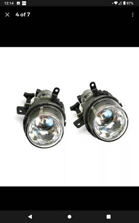 2c000 Hyundai 92201 Fog Lamp Light Lh Rh Set For 2003-2004 Tiburon / Coupe Oem Parts