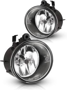 30-0497-09 I1motor Clear Lens Fog Lights For 2016-2019 Bmw X1/2018-2021 X2/2015-2018 X4