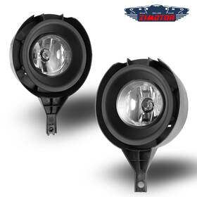 Fo-wj30-0406-09 I1motor For 2005-2019 Nissan Frontier Fog Lights Front Driving Bumper Lamps Wiring Kits