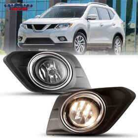 Io-wj30-0420-09 I1motor Fog Lights For 2014 2015 2016 Nissan Rogue Front Bumper Lamps With Wiring Switch