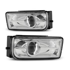 Wj30-0078-09 I1motor Fog Lights For 1992-1999 Bmw 318is/318i With E36 Body Black Clear Projectors Lamps