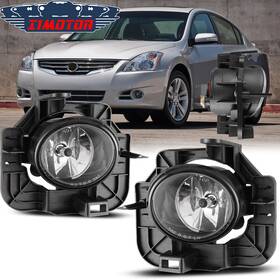 Wj30-0153-09 I1motor Fog Lights For 2007 2008 2009 Nissan Altima Sedan Driving Bumper Lamps With Wiring