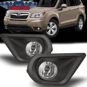 Wj30-0465-09 I1motor For 14-16 Subaru Forester Fog Lights Assembly Clear Lamps Pair Wiring Switch Kit