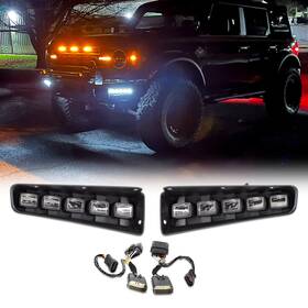 Iag-bdy-f3134 Iag Performance I-line 5 Lamp Bumper Indicator Light Use With Modular