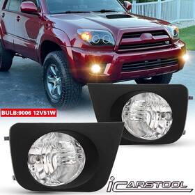 Icars-mslafl-0070 Icarstool For 2006-2009 Toyota 4runner Hilux Surf Fog Lights Kit With Bezel Switch Wire Bulb