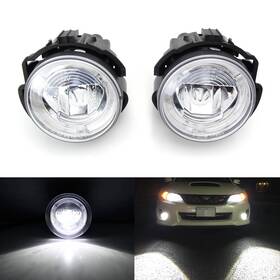 70-625 Ijdmtoy 20w Led Halo Ring Daytime Running Light/foglamps For Subaru Wrx Sti Forester