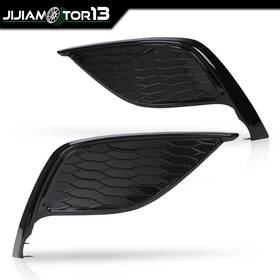 J-02flc2002abk Jijiamotor13 Fit For 2021-2022 Toyota Camry Se Xse 2x Front Bumper Fog Light Cover Lamp Frame