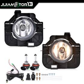J-02hla1612awt Jijiamotor13 Fog Light Halogen Bumper Lamps With Wiring Kit Fit For 2007-2009 11 Nissan Altima