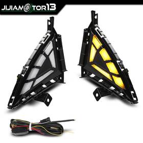 Jijia042406 Jijiamotor13 Fit For 2021-22 Hyundai Elantra Drl Daytime Running Light Fog Lamp With Turn