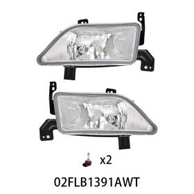 Jijia092908 Jijiamotor13 Pair Fog Lights Fits 2006 2007 2008 Honda Pilot Bumper Driving Lamps Left Right