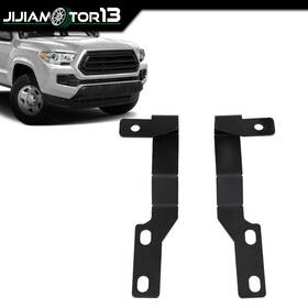 Jijia121101 Jijiamotor13 Upper Hood Ditch Cube Led Light Mount Brackets Fit For 05-15 Toyota Tacoma