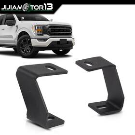 Jijia121103 Jijiamotor13 Fit For 15-23 Ford F150 And Raptor Upper Hood Ditch Cube Led Light Mount Brackets