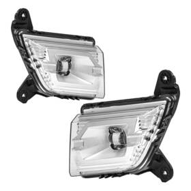 Kac868971 Kac Fog Light Headlamp Assembly For 2019 2020 2021 Chevy Silverado 1500 Clear Lens