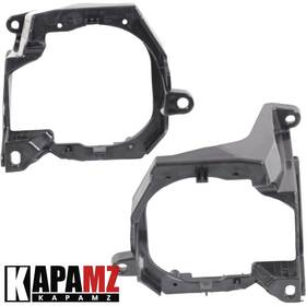14164669 Kapamz Bumper Lamp Mount Fog Light Bracket Pair Cover For Ford Mustang 2015 2016 2017