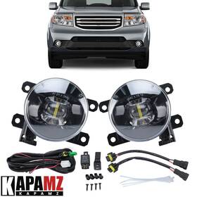 68124621aa Kapamz Led Front Bumper Fog Light Lamp Wiring Kit For Honda Pilot 2012 2013 2014 2015