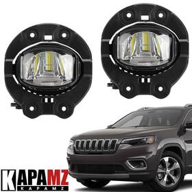68466265ac Kapamz Led Fog Light For Jeep Cherokee 2019-2022 Front Bumper Lamp Pair Left And Right
