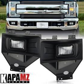 Fo2592241 Kapamz Led Fog Light Driving Lamp Wiring Switch Set For Ford F-250 F-350 2017 2018 2019