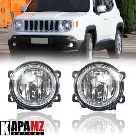 V19-028-ap Kapamz Bumper Fog Light Lamp For Jeep Compass Renegade Cherokee Ram Promaster 2014-2020