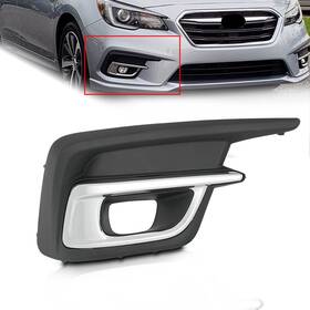 1kpsb1230030 Karpal Fog Light Lamp Bezel Passenger Side Fit For 2018-2019 Subaru Legacy 57731al68a