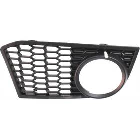 Karparts360 196255032702 For Bmw 528i Xdrive Fog Light Cover 2012 2013 Passenger Side Black Sedan