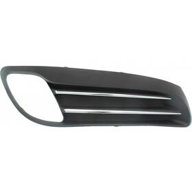 Karparts360 196255056098 For Hyundai Genesis Coupe Fog Light Cover 2010-2012 Outer Passenger Side Grille