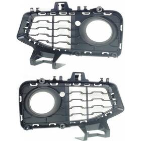 440i Karparts360 196255058429 For Bmw 430i/440i Fog Light Cover 2017-2019 Driver And Passenger Side Pair Dot/sae