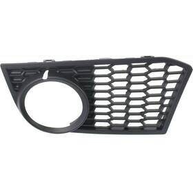 Karparts360 196255222806 For Bmw 528i/535i/550i Xdrive Fog Light Cover 2011 12 2013 Driver Textured Black