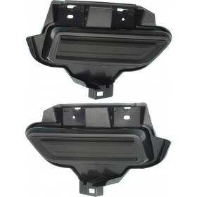 Karparts360 197238512952 For Nissan Versa Note Fog Light Cover 2017 2018 Driver And Passenger Side Pair
