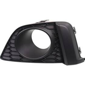Karparts360 197238817071 For Honda Fit Fog Light Cover 2015 16 2017 Passenger Side Bezel Textured Black