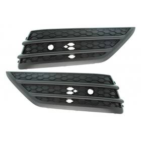 Karparts360 197301041716 For Honda Pilot Fog Light Cover 2016-2018 Outer Driver And Passenger Pair Black