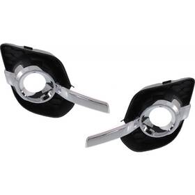 Karparts360 197301630958 For Chevy Equinox Fog Light Cover 2010-2015 Driver And Passenger Pair Dot/sae