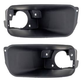 Karparts360 197951724663 For Chevy Silverado 2500/3500 Hd 2011-2014 Fog Light Bezel Driver&passenger Side
