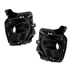 Karparts360 199608767566 For Kia Seltos 2024 2025 Fog Light Moldings Driver And Passenger Side Pair Black