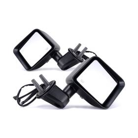 Karparts360 706189696248 For Jeep Wrangler 2015 16 17 2018 Door Mirror Driver And Passenger Side Pair Black