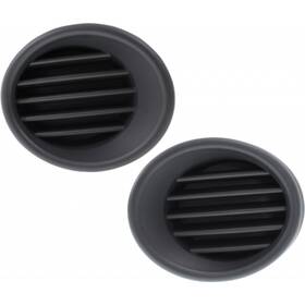Karparts360 706189779774 For Chevy Aveo5 Fog Light Cover 2009 2010 2011 Driver And Passenger Pair Plastic