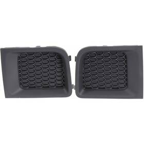 Karparts360 706189784549 For Jeep Renegade Fog Light Cover 2015-2018 Outer Driver And Passenger Side Pair