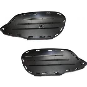 Karparts360 706189784778 For Mercedes-benz E400 Fog Light Cover 2015-2017 Driver And Passenger Pair Primed