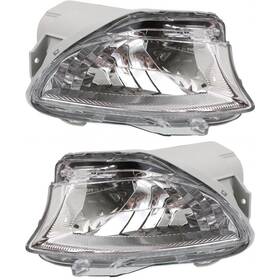 Karparts360 706189822371 For Lexus Ls460/ls600h Fog Light 2007-2009 Driver And Passenger Side Pair Front