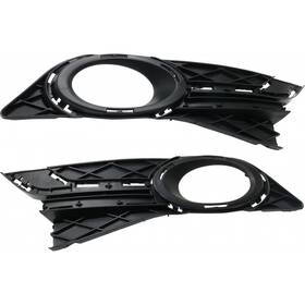 Karparts360 706189859278 For Honda Odyssey Fog Light Trim 2014-2017 Driver And Passenger Side Pair Primed