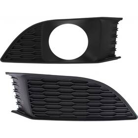 Karparts360 706189862810 For Dodge Charger Fog Light Cover 2011-2014 Driver And Passenger Pair Dot/sae