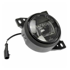 T660 Karparts360 800111008915 For Kenworth 2008-2018 Fog Light Clear Lens Black Housing Color Textured