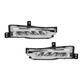 Bm2592155 Karparts360 For Bmw X3/x4 2018 2019 Fog Light Driver And Passenger Side Pair Front Capa Led