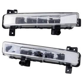 Bm2592156 Karparts360 For Bmw 530i/540i 2017 2018 Fog Light Driver And Passenger Side Pair Front Capa