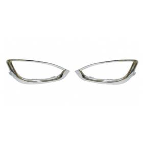 Ch1046115 Karparts360 For Chrysler Pacifica 2017-2020 Fog Light Bezel Driver And Passenger Side Pair