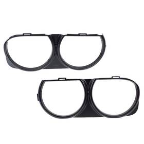 Ch2511101 Karparts360 For Dodge Challenger 2015-2023 Headlight Bezels Driver And Passenger Side Pair